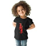 Darkhane Kick Boks Eldivenleri Siyah Unisex Çocuk Tişört T-Shirt - 001-Siyah - 1 - 2 Yaş