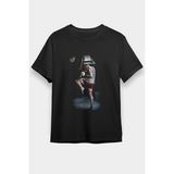 Darkhane Kick Boks Siyah Unisex Tişört T-Shirt - 001-Siyah - M