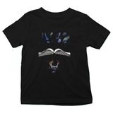Darkhane Kreatif Kitap Tasarım Siyah Unisex Çocuk Tişört T-Shirt - 001-Siyah - 3 - 4 Yaş