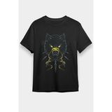 Darkhane Ninja Kurt Siyah Unisex Tişört T-Shirt - 001-Siyah - L