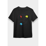 Darkhane Paintball Siyah Unisex Tişört T-Shirt - 001-Siyah - XL
