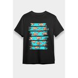 Darkhane Palyaço Nemo Balığı Siyah Unisex Tişört T-Shirt - 001-Siyah - XL