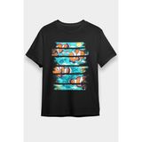 Darkhane Palyaço Nemo Balığı Siyah Unisex Tişört T-Shirt - 001-Siyah
