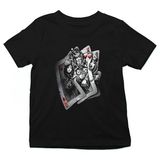Darkhane Papaz ve Kızlar Siyah Unisex Çocuk Tişört T-Shirt - 001-Siyah - 9 - 10 Yaş
