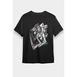 Darkhane Papaz ve Kızlar Siyah Unisex Tişört T-Shirt - 001-Siyah