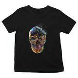 Darkhane Patlayan Balon Kuru Kafa Siyah Unisex Çocuk Tişört T-Shirt - 001-Siyah - 1 - 2 Yaş
