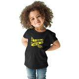 Darkhane Polis Siyah Unisex Çocuk Tişört T-Shirt - 001-Siyah - 1 - 2 Yaş