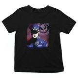 Darkhane Polis Siyah Unisex Çocuk Tişört T-Shirt - 001-Siyah - 3 - 4 Yaş