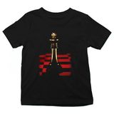 Darkhane Satranç Siyah Unisex Çocuk Tişört T-Shirt - 001-Siyah - 5 - 6 Yaş