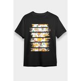 Darkhane Sihirbaz Fil Sirk Fili Şapkada Tavşan Siyah Unisex Tişört T-Shirt - 001-Siyah - XL