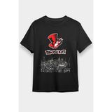 Darkhane Sihirbaz Şapkası Siyah Unisex Tişört T-Shirt - 001-Siyah