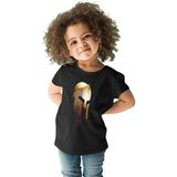 Darkhane Spartalı Kaskı Siyah Unisex Çocuk Tişört T-Shirt - 001-Siyah - 5 - 6 Yaş