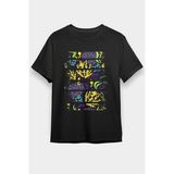 Darkhane Su Altı Bitkileri Siyah Unisex Tişört T-Shirt - 001-Siyah