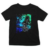 Darkhane Süpürgeli Cadı Siyah Unisex Çocuk Tişört T-Shirt - 001-Siyah - 3 - 4 Yaş