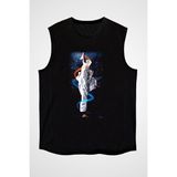 Darkhane Taekwondo Siyah Unisex Kolsuz Tişört Kesik Kol T-Shirt - 001-Siyah - 2XL