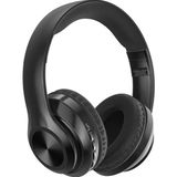 Darkom Kablosuz Katlanabilir Streo Extra Bass Özellikli Kulak Üstü Bluetooth Kulaklık Pembe - Siyah
