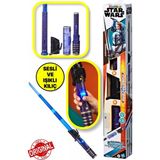 Darksaber Electronic Forge Lightsaber Role Play Toy - Işıklı Işın Kılıcı F9970 - Renkli
