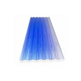 DARKSS Oluklu çatı kaplama levhası, PVC, Şeffaf Ondulin, 87,5x100 cm, 0,35 mm (1 adet=0,87 m2)