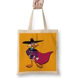 Darkwing Duck Bez Çanta Uzun Saplı - Açık Bej - 40 X 40