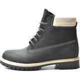 Darkwood 3505 Deri Lacivert Waterproof Su Geçirmez Erkek Bot - Lacivert - Bej