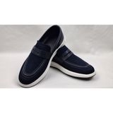 Darkwood-Sneakers-Günlük Spor-Hakiki Deri-Erkek Ayakkabı-Lacivert-(Süet+Açma Deri+Deri) - 472-Lacivert