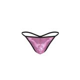 Darkzone Erkek Pembe Deri String Pembe S