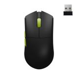 Darmoshark M3SMAX Kablosuz Oyun Faresi, Üç Modlu 2.4G/USB-C/Bluetooth Fare 30000DPI'ye kadar, PAW3950 Optik Sensör Hafif 52g, 5 Programlanabilir Düğme, Dizüstü Bilgisayar, PC, Windows, Mac için