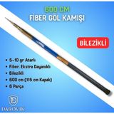 Darovik Bluefish Wind Fiber Göl Kamışı 600 cm 5-10 gr Atarlı Kamış