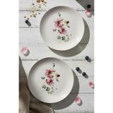 Darrel Seramik 4'lü Pasta Tabağı Seti 19 cm