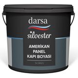 DARSA Su Bazlı Amerikan Panel Kapı Boyası 0,85 LT – Beyaz | Ahşap Kapılar İçin Son Kat Boya