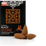 Darshan Black Stone Geri Akış Tütsü - Çok Renkli