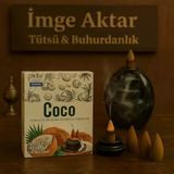 Darshan Hindistan Cevizi (Coconut) Geri Akış Tütsü (10 Adet)