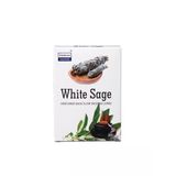 Darshan Incense Beyaz Adaçayı White Sage Kokulu Özel Aromalı Geri Akış Şelale Konik Tütsü 10lu White Sage Perfumed Back Flow Incense Cones