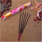 Darshan International Rose&honey ( Gül ve Bal) - Hexa 20'li Çubuk Tütsü (1 Saate Kadar Yanma Süresi) - Renkli
