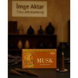 Darshan Misk (Musk) Konik Tütsü (10 Adet) - Mistik Ve Topraksı