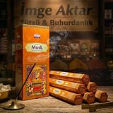 Darshan Musk (Misk) Çubuk Tütsü (20'Li Paket) - Mistik Ve Kalıcı
