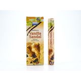 Darshan Vanilla Sandal (Vanilya Sandal Ağacı) Premium Çubuk Tütsü - 20 Adet