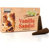 Darshan Vanilya Sandal Konik Tütsü - Çok Renkli