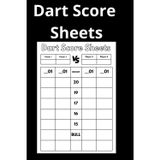 Dart Score Sheets: 01, Cricket & Tournament Match Logs | Scorekeeping Book for Dart Players, Bars & Leagues
