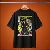 Darth Maul Star Wars Oversize Tisort - Siyah - XL