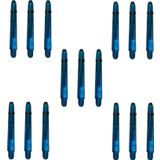 Dartsan 5 Set (15 Adet) 41Mm, Mavi Polikarbon(Pc) Şeffaf Dart Shaft-Şaft.