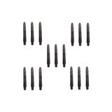Dartsan 5 Set (15 Adet) 41Mm, Siyah Polikarbon(Pc) Siyah Şeffaf Dart Shaft-Şaft.