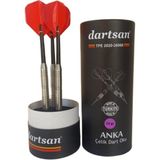 Dartsan-Anka Ilk Türk Malı Çelik Dart Oku 24GR - Çok Renkli
