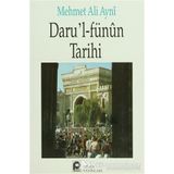 DARUL FÜNÛN TARIHI - MEHMET ALI AYNÎ