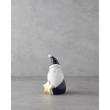 Darwin Yılbaşı Biblo 9X9X16,5 cm Siyah - Beyaz