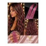 Darya D’Arya Açık Pembe Işıltılı Tinsel Saç Simi – Light Pink Hair Tinsel DD283