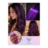 Darya D’Arya Mor Işıltılı Tinsel Saç Simi – Purple Hair Tinsel DD223