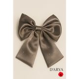 Darya Dd131 Taş Işlemeli Saten Vizon Fiyonk Toka