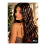 Darya DD284 Işıltılı Golden Bronze Bakır Simli Tinsel Saç Uzatma Hair