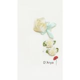Darya Dd361 El Yapımı Nikah / Davet /Mevlüt / Düğün 3’Lü Saten Çiçekli Toka Seti – Beyaz Renkli